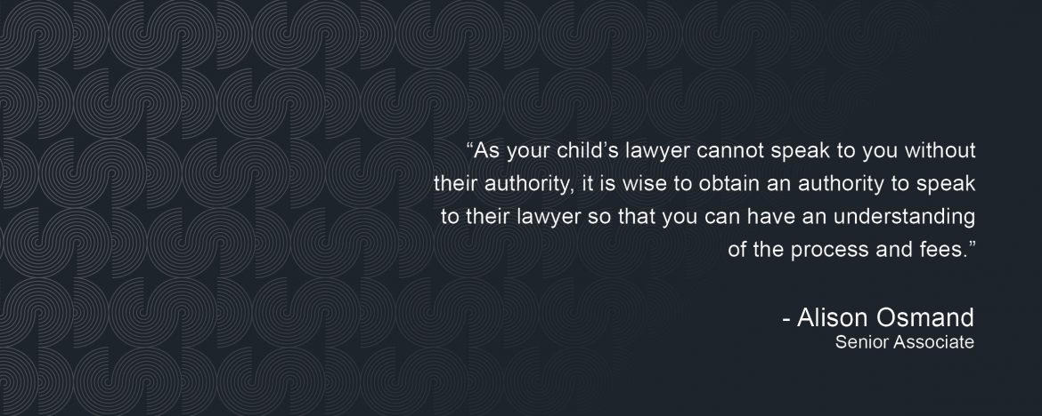 Paying Your Child’s Legal Fees
