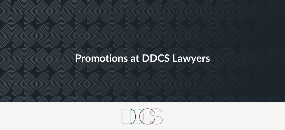 Promotions at DDCS Lawyers