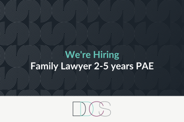 Position Available: Family Lawyer 2-5 years PAE
