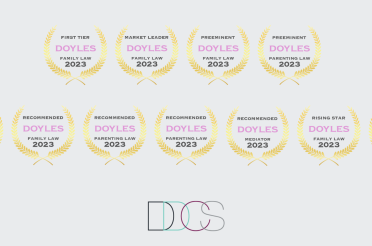 DDCS Lawyers Awarded: 2023 Doyle’s Guide Awards for Family Law, Canberra